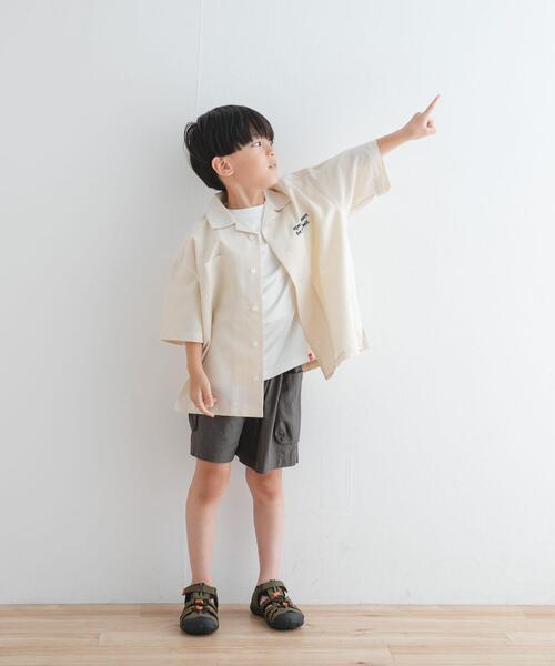 URBAN RESEARCH DOORS（アーバンリサーチドアーズ）の「『速乾』コットンサイドポケットショーツ(KIDS)（その他パンツ・キッズ・チャコールグレー/ブラウン系その他・120/105/135）」の22枚目の写真