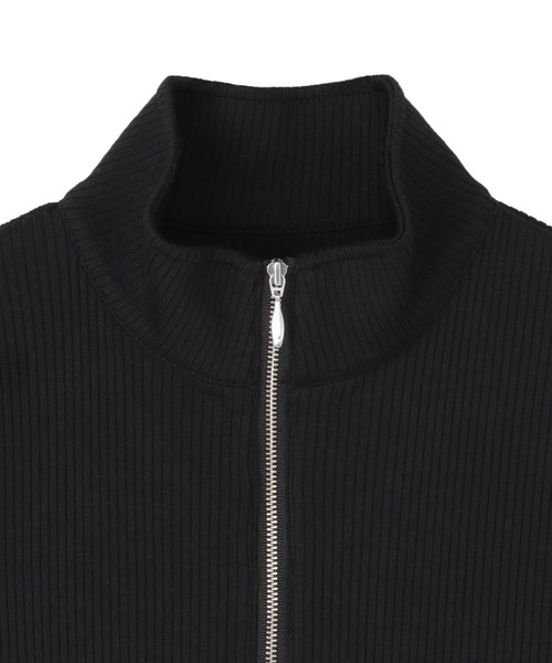 TOKYO SHIRTS（トウキョウシャツ）の「ハーフジップ 半袖ポロシャツ（ポロシャツ・メンズ・ブラック・L/XL/LL/S/M）」の3枚目の写真