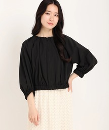 STRAWBERRY-FIELDS（ストロベリーフィールズ）の「ミルキータフタ_タフタギャザーブルゾン（ブルゾン）」