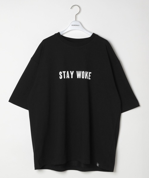 NUMERALS(ヌメラルズ)の「【NUMERALS】メッセージロゴTEE(Tシャツ/カットソー・メンズ・カーキ/ブラック/オフホワイト・MEDIUM/LARGE)」の9枚目の写真