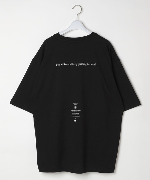 NUMERALS(ヌメラルズ)の「【NUMERALS】メッセージロゴTEE(Tシャツ/カットソー・メンズ・カーキ/ブラック/オフホワイト・MEDIUM/LARGE)」の10枚目の写真