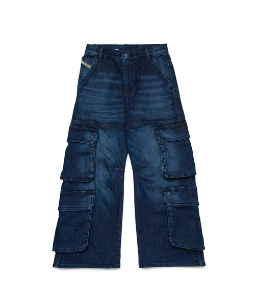 贅沢品 キッズ D-ARGJX-CARGO-S-J（デニムパンツ デニムパンツ パンツ