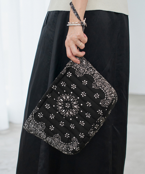 アパルトモン MALUS マリュス Bandana quilting bag MALUS/マリュス】 Bandana quilting shoulder bag（トートバッグ