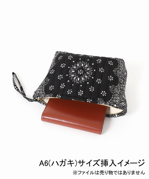 セール】MALUS/マリュス BANDANA QUILTING POUCH ポーチ（ポーチ