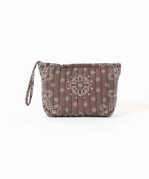 セール】MALUS/マリュス BANDANA QUILTING POUCH ポーチ（ポーチ