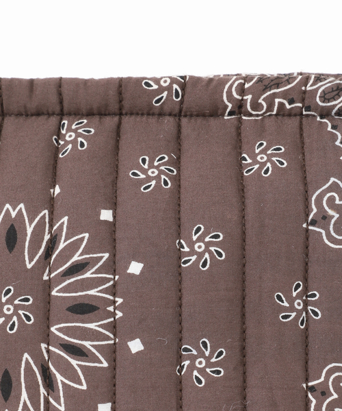 セール】MALUS/マリュス BANDANA QUILTING POUCH ポーチ（ポーチ