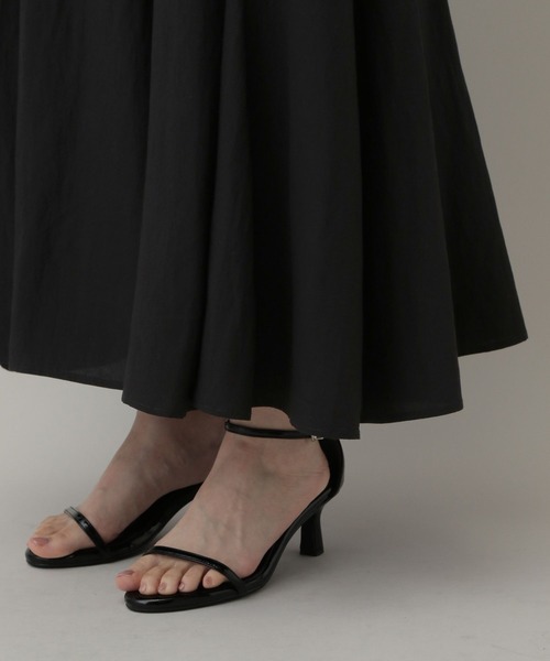 A part by(アパートバイ)の「STELLAフリルスリーブワンピース(ワンピース・レディース・ブラウン/ブルー系その他2/ブラック・FREE)」の21枚目の写真