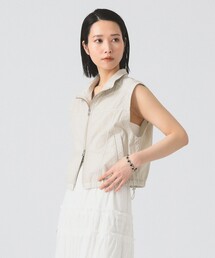 Ray BEAMS | スタンドカラー ジップ ベスト［手洗い可］(ベスト)