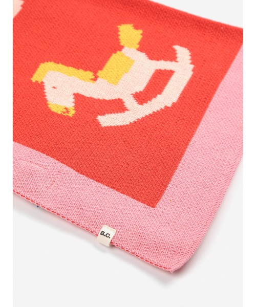 BOBO CHOSES（ボボショーズ）の「Rocking Horse knitted gift set（その他ベビー用品・キッズ・ピンク・ONE SIZE）」の3枚目の写真