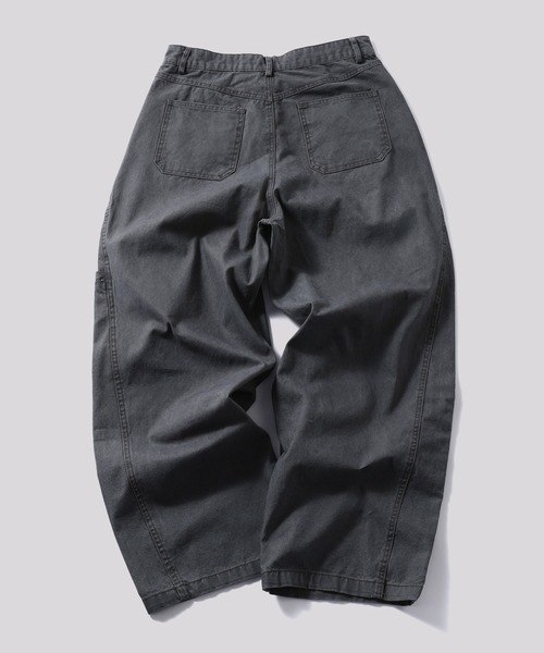 TOBEE(トゥビー)の「【TOBEE】ワイド バギー デニムパンツ(デニムパンツ・メンズ・カーキ/グレー・X-LARGE/LARGE/MEDIUM/SMALL)」の5枚目の写真