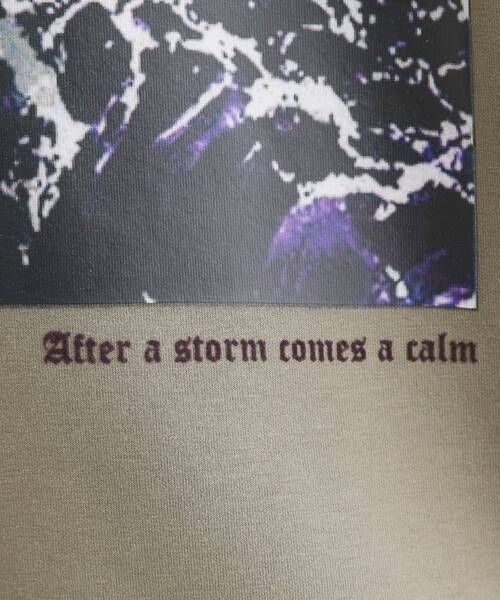 tk.TAKEO KIKUCHI（ティーケータケオキクチ）の「ライトニングウェーブダンボールスウェット（スウェット・メンズ・ブラック/ナチュラル/ホワイト・03/02）」の22枚目の写真