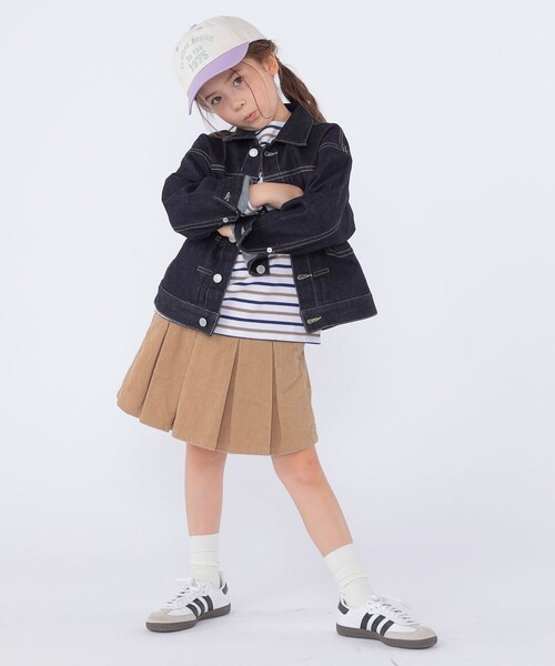 SHIPS(シップス)の「SHIPS KIDS:100~130cm/ボーダー フリル ロングスリーブ Tシャツ(Tシャツ/カットソー・キッズ・オフホワイト/ピンク・100/110/120/130)」の15枚目の写真