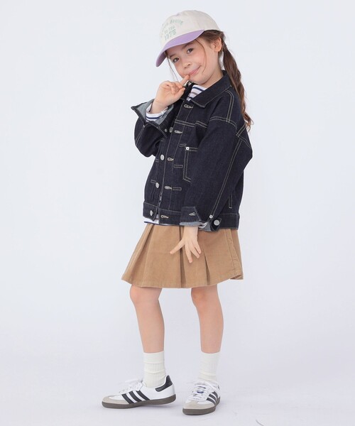 SHIPS(シップス)の「SHIPS KIDS:100~130cm/ボーダー フリル ロングスリーブ Tシャツ(Tシャツ/カットソー・キッズ・オフホワイト/ピンク・100/110/120/130)」の16枚目の写真