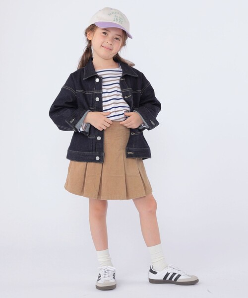 SHIPS(シップス)の「SHIPS KIDS:100~130cm/ボーダー フリル ロングスリーブ Tシャツ(Tシャツ/カットソー・キッズ・オフホワイト/ピンク・100/110/120/130)」の18枚目の写真