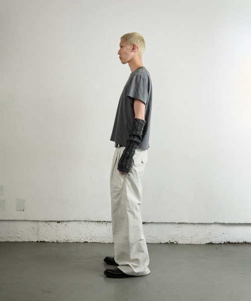 NVRFRGT(ネヴァーフォーゲット)の「HALF SLEEVE T-SHIRT(Tシャツ/カットソー・メンズ・ダークグレー/グレー・1/2)」の9枚目の写真