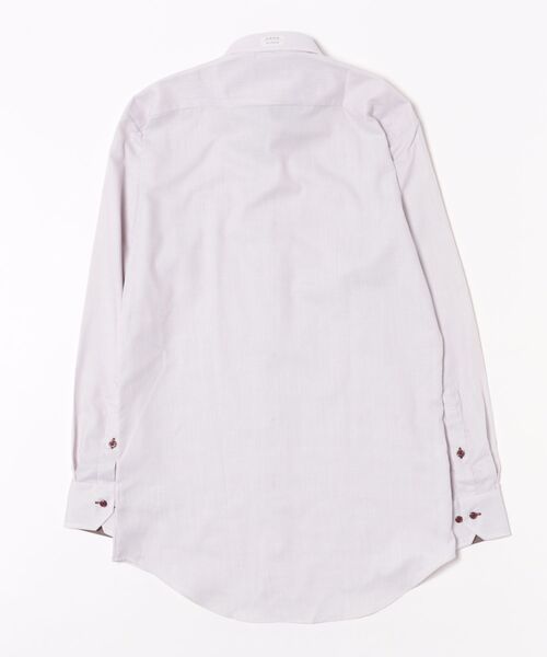 TOKYO SHIRTS（トウキョウシャツ）の「形態安定ノンアイロン ボタンダウン 長袖ビジネスワイシャツ（ビジネスシャツ・メンズ・エンジ・首回り37cm-裄丈80cm/首回り39cm-裄丈80cm/首回り39cm-裄丈84cm/首回り41cm-裄丈82cm/首回り41cm-裄丈86cm/首回り42cm-裄丈82cm/首回り42cm-裄丈86cm/首回り43cm-裄丈82cm/首回り43cm-裄丈86cm/首回り37cm-裄丈84cm）」の7枚目の写真
