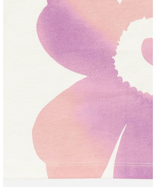 marimekko（マリメッコ）の「【Kids】Unikko / Tonni Akvarelli t-shirt（Tシャツ/カットソー・キッズ・ホワイト×ライトピンク・80）」の5枚目の写真