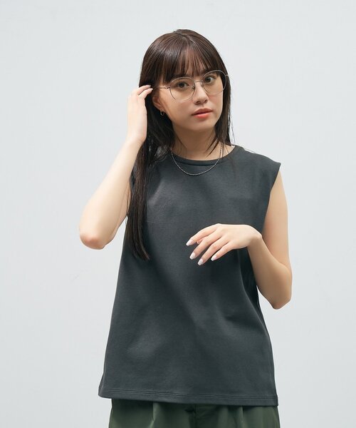 Zoff(ゾフ)の「【WEB 限定】Zoff|takashi kumagai ボストン型 サングラス|丸型|メタルフレーム|カラーレンズ|紫外線対策 UVカット| レディース ユニセックス(サングラス・レディース・ブラック系その他6/ブラウン系その他4/シルバー・FREE)」の10枚目の写真