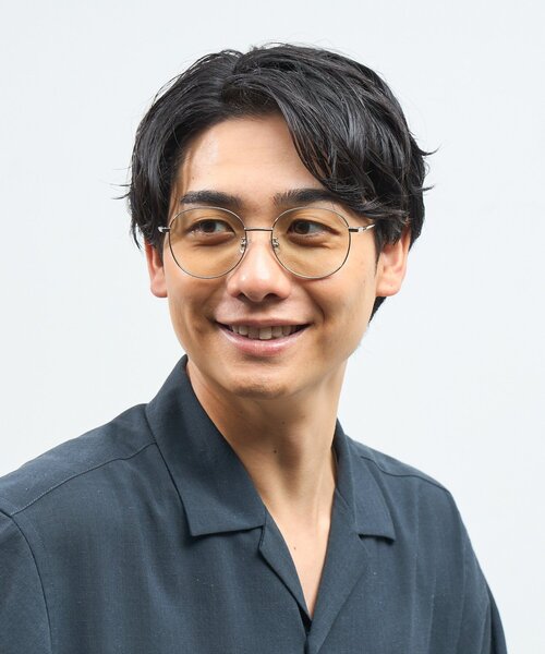 Zoff(ゾフ)の「【WEB 限定】Zoff|takashi kumagai ボストン型 サングラス|丸型|メタルフレーム|カラーレンズ|紫外線対策 UVカット| レディース ユニセックス(サングラス・レディース・ブラック系その他6/ブラウン系その他4/シルバー・FREE)」の12枚目の写真