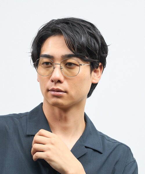 WEB 限定】Zoff｜takashi kumagai ボストン型 サングラス｜丸型