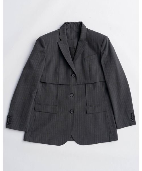 セール】Multiway Layered Jacket/マルチウェイレイヤードジャケット