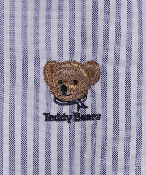SHIPS Colors(シップス カラーズ)の「SHIPS Colors:TeddyBear(R) コットン オックス ボタンダウン シャツ◇(シャツ/ブラウス・メンズ・ネイビー/ブラック/オフホワイト・MEDIUM/X-LARGE/LARGE)」の16枚目の写真