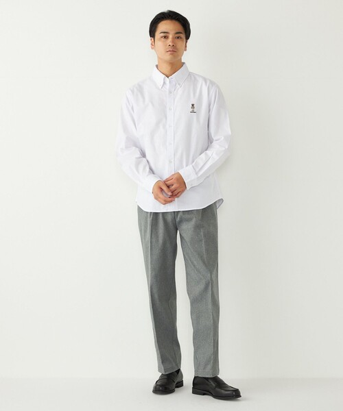 SHIPS Colors(シップス カラーズ)の「SHIPS Colors:TeddyBear(R) コットン オックス ボタンダウン シャツ◇(シャツ/ブラウス・メンズ・ネイビー/ブラック/オフホワイト・MEDIUM/X-LARGE/LARGE)」の22枚目の写真