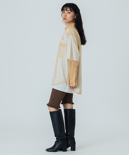 ROSE BUD（ローズバッド）の「(CREOLME)LAME KNIT HALF PANTS（その他パンツ・レディース・ブラック/ブラウン・ONE SIZE）」の20枚目の写真