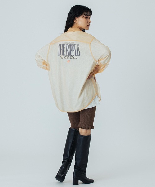 ROSE BUD（ローズバッド）の「(CREOLME)LAME KNIT HALF PANTS（その他パンツ・レディース・ブラック/ブラウン・ONE SIZE）」の21枚目の写真