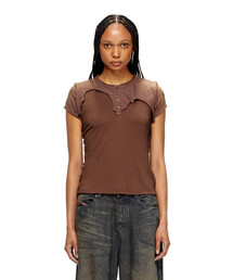 DIESEL｜ディーゼルのトップス（ブラウン/茶色系）通販 - ZOZOTOWN