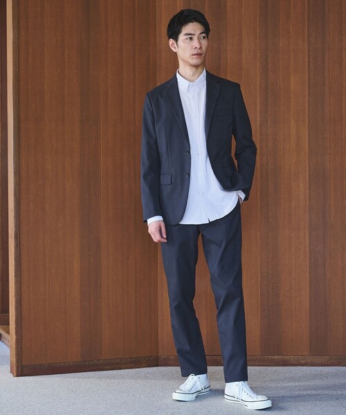 green label relaxing（グリーンレーベルリラクシング）の「F-LET ナロー ユーティリティ パンツ S1 -ストレッチ-（その他パンツ・メンズ・ブラック/ネイビー/グレー/ダークグリーン・XS/S/M/L/XL）」の6枚目の写真