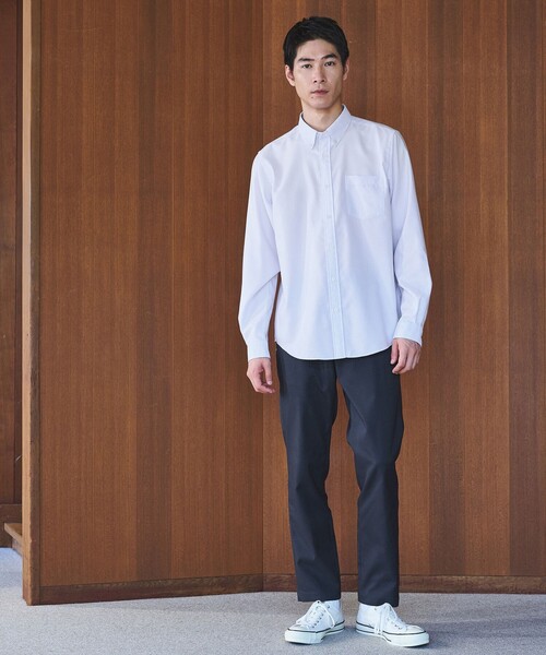 green label relaxing（グリーンレーベルリラクシング）の「F-LET ナロー ユーティリティ パンツ S1 -ストレッチ-（その他パンツ・メンズ・ブラック/ネイビー/グレー/ダークグリーン・XS/S/M/L/XL）」の7枚目の写真