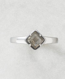 TAKE-UP（テイクアップ）の「【ZOZO限定】スターリングシルバー　ラブラドライト チェスクールリング（リング）」