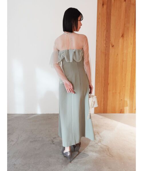 【完売品】LADYアシンメトリーフリルドレス LADYアシンメトリーフリルドレス（ドレス）｜LAGUNAMOON（ラグナ