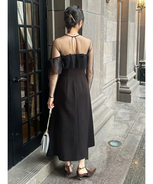 セール】LADYアシンメトリーフリルドレス（ドレス）｜LAGUNAMOON