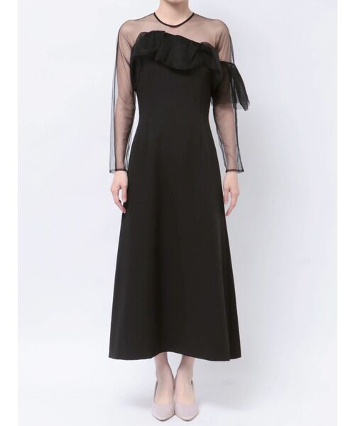 【完売品】LADYアシンメトリーフリルドレス LADYアシンメトリーフリルドレス（ドレス）｜LAGUNAMOON（ラグナ