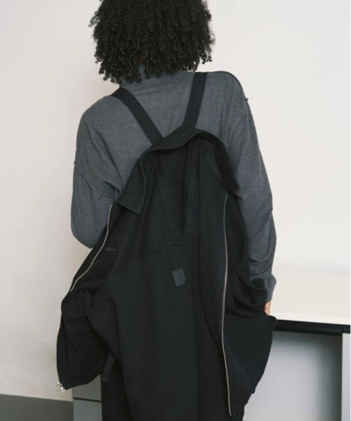 PHINGERIN（フィンガリン）の「PHINGERIN ZIP DENIM WORK JACKET (PD-252-JK-101)（デニムジャケット・メンズ・ブラック・LARGE）」の4枚目の写真