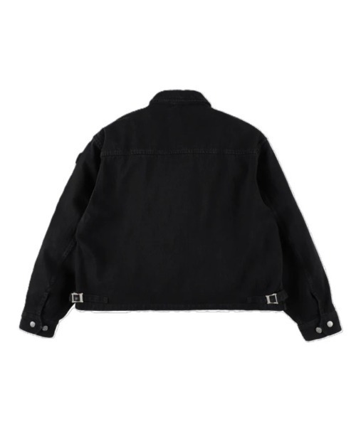 PHINGERIN（フィンガリン）の「PHINGERIN ZIP DENIM WORK JACKET (PD-252-JK-101)（デニムジャケット・メンズ・ブラック・LARGE）」の6枚目の写真