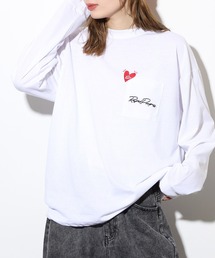 BF2 select サガラ刺繍ワイドシルエットロングスリーブT