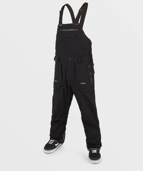 VOLCOM ブラック スノーボード　ビブパンツ セール】【VOLCOM/ボルコム】 Mens Rain Gore-Tex Bib Overalls