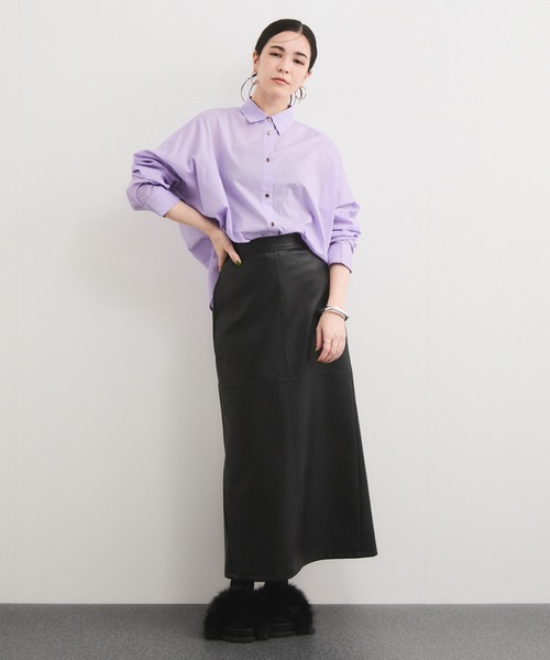 製品染めカシュクールシャツ/2WAY（シャツ/ブラウス）｜LE CERCLE par