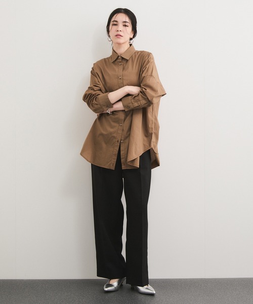 製品染めカシュクールシャツ/2WAY（シャツ/ブラウス）｜LE CERCLE par