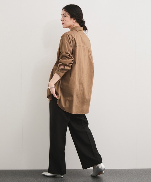 製品染めカシュクールシャツ/2WAY（シャツ/ブラウス）｜LE CERCLE par