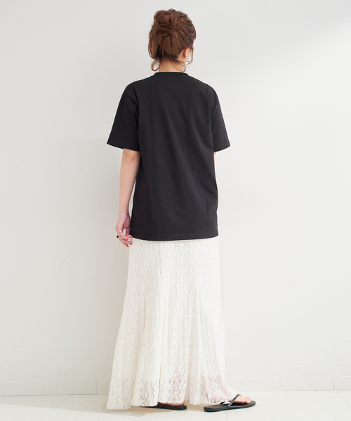 B.C STOCK（ベーセーストック）の「TRICOMER/トリコメル 別注 GODARD PIERROT LE FOU TEE（Tシャツ/カットソー・レディース・ホワイト系その他/ホワイト/ブラック/ブラック系その他・FREE）」の7枚目の写真