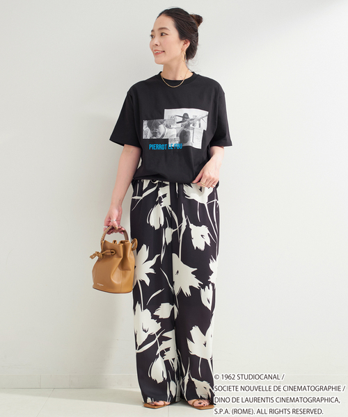 B.C STOCK（ベーセーストック）の「TRICOMER/トリコメル 別注 GODARD PIERROT LE FOU TEE（Tシャツ/カットソー・レディース・ホワイト系その他/ホワイト/ブラック/ブラック系その他・FREE）」の11枚目の写真