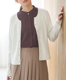 Honeys | ラメ入キーネックカーデ(カーディガン/ボレロ)