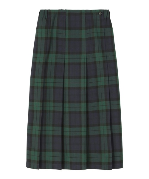 ZUCCa（ズッカ）の「TWストレッチチェック / スカート / S（スカート・レディース・ブラック/ネイビー・M size）」の2枚目の写真