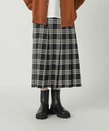 ZUCCa | TWストレッチチェック / スカート / S(スカート)