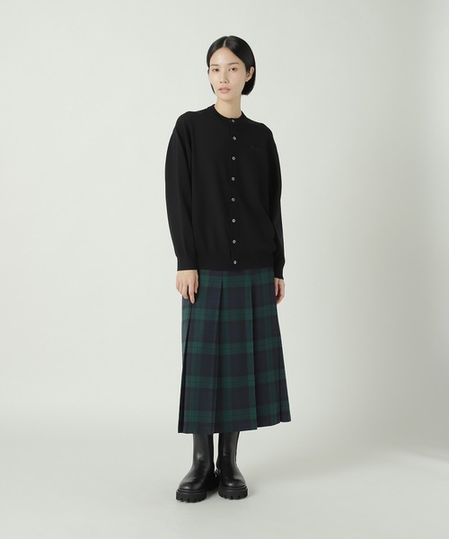 ZUCCa（ズッカ）の「TWストレッチチェック / スカート / S（スカート・レディース・ブラック/ネイビー・M size）」の6枚目の写真