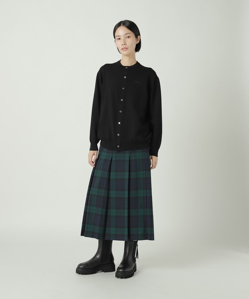 ZUCCa（ズッカ）の「TWストレッチチェック / スカート / S（スカート・レディース・ブラック/ネイビー・M size）」の7枚目の写真